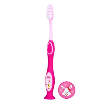 chicco spazzolino da denti 3-6 anni rosa