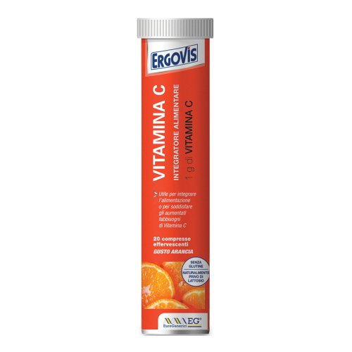 Ergovis Vitamina C 1000mg 20 Compresse Effervescenti