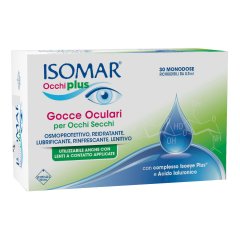 Isomar Occhi Plus Gocce Oculari Per Occhi Secchi Monodose 30 Flaconcini