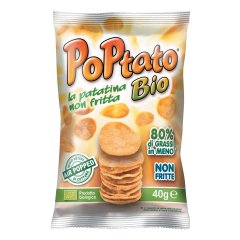 poptato bio patatine non fritte 40g