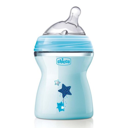 Chicco Biberon Natural Feeling Boy Effetto Mamma 2m+ 250ml