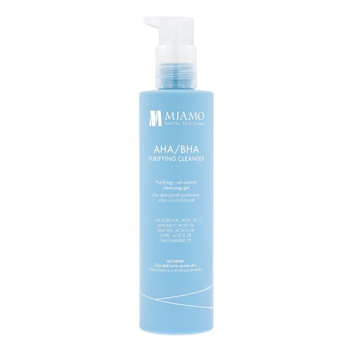 Miamo Aha/Bha Purifying Cleanser Detergente In Gel Sebo-Normalizzante 250ml