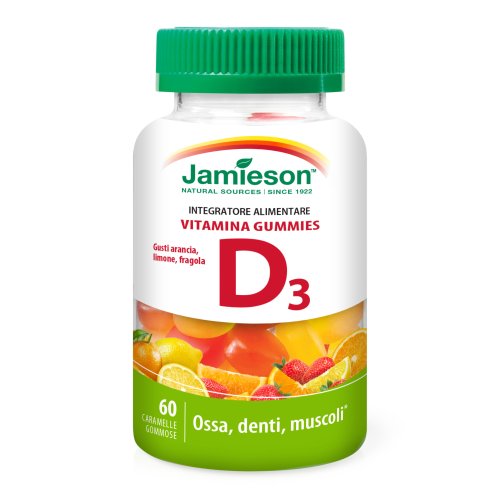 JAMIESON VITAMINA D GUM 60CARA