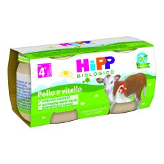 hipp bio omog pollo vitel 2x80g