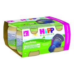 hipp bio omog tacchino 4x80g