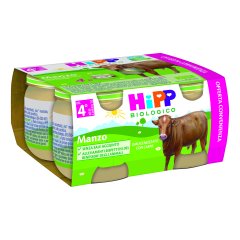 hipp bio omog manzo 4x80g