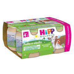 hipp bio omog pollo vitel 4x80g