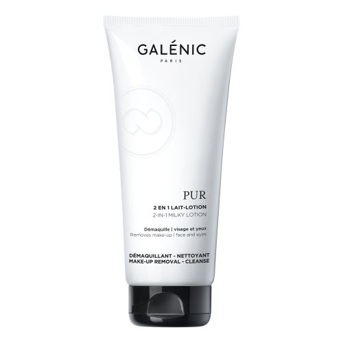 Galenic Pur - Latte-Lozione 2 in 1 Struccante Viso e Occhi  200 ML