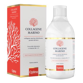 optima collagene marino idrolizzato gusto arancia 500ml