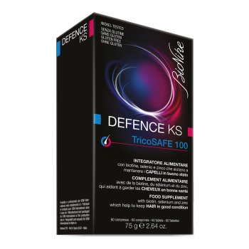 bionike defence ks tricosafe 100 trattamento anticaduta capelli 60 compresse