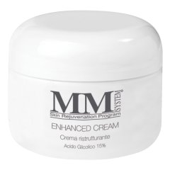 mm system enhanced cream - crema giorno e notte ristrutturante acido glicolico 15% - 50 ml