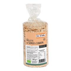 fior di loto gallette sorgo e canapa 120g