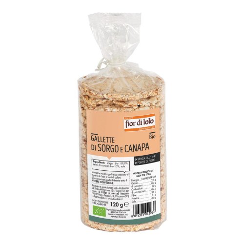 Fior Di Loto Gallette Sorgo E Canapa 120g