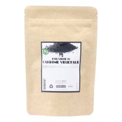 carbone vegetale polvere 100g