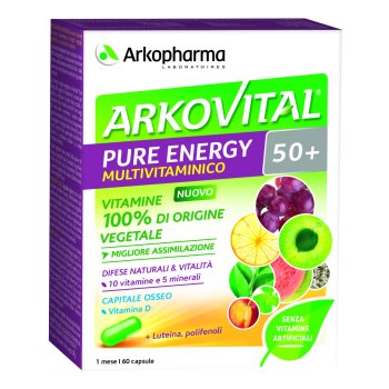 arkovital pure energy50+ 60cps