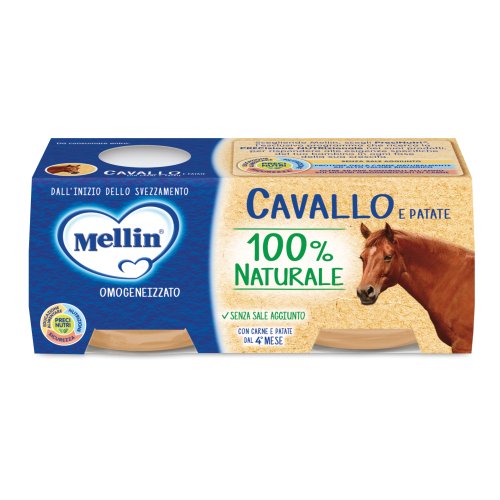 Mellin Omogeneizzati Cavallo 4x80g