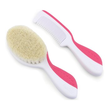 kit capelli spazzola/pett rosa