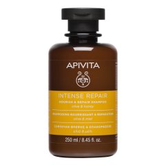 apivita intense repair - shampoo nutriente riparatore nourish & repair 250ml