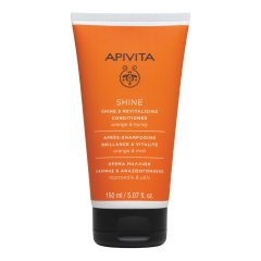 apivita shine & revitalizing conditioner - balsamo illuminante rivitalizzante per tutti i tipi di capello 150ml