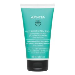 apivita conditioner oily roots dry ends - balsamo riequilibrante per cute grassa e punte secche150ml