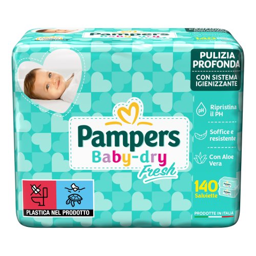 Pampers Baby Fresh 140 Salviette Umidificate