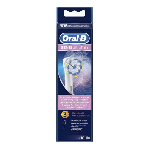 ORALB Eb 60-3 Testine Ricambio Ultra Thin 2 Pezzi