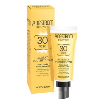 angstrom protect hydraxol youthful tan spf30 crema solare viso anti-eta' 40ml