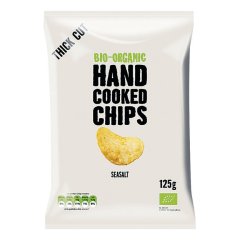 bio organic - hand cooked chips patatine classiche con sale bio 125g 