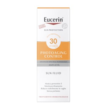 eucerin sun protection photoaging control viso spf 30 protezione solare alta 50ml