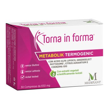 torna in forma metabolik termo