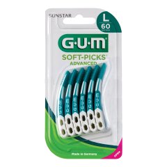 gum soft-picks advanced scovolino regular large 30 pezzi