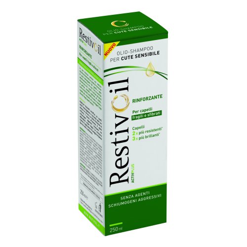 Restivoil Activ Plus Olio-Shampoo Rinforzante Capelli Deboli E Sfibrati 250ml