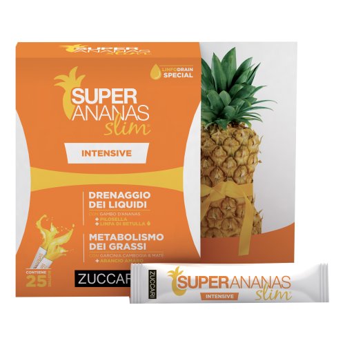 Zuccari Super Ananas Slim Intensive 25 Stick Pack 10ml