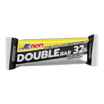 proaction double bar 32% nocciola e caramello 60g