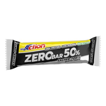 proaction zero 50% barretta proteica torta sacher 60g