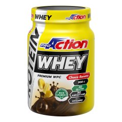 proaction protein whey choco banana 900g