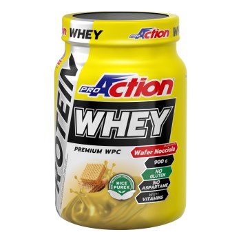 proaction protein whey wafer nocciola 900g