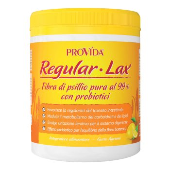 optima provida - regular lax psillio con probiotici gusto agrumi 150g