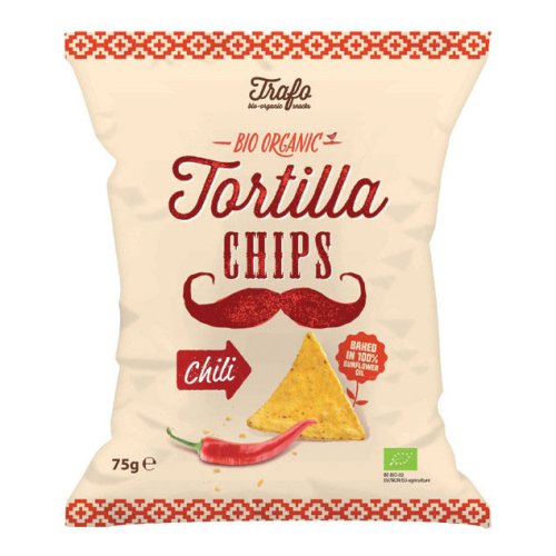 Trafo Bio Organic - Tortillas Chili Bio 75g