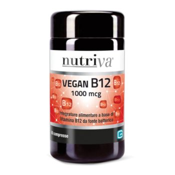 nutriva vegan b12 1000 mcg 60 compresse