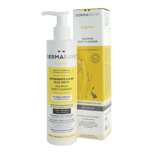 DERMARAYS SULPHUR DET ZOL250ML