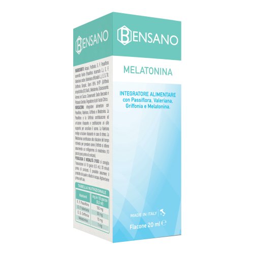 BENSANO MELATONINA GOCCE 20ML