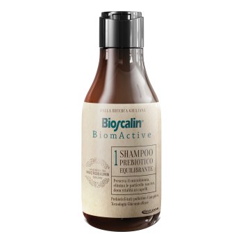 bioscalin biomactive 1 shampoo prebiotico equilibrante 200 ml