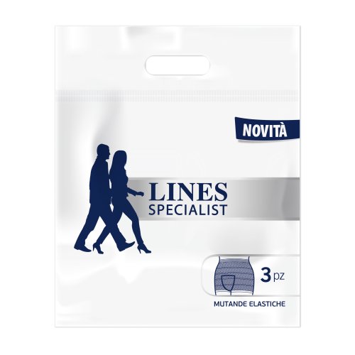 Lines Specialist Mutande Elastiche Taglia S 3 Pezzi