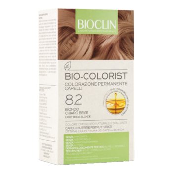 bioclin bio colorist tintura capelli colore 8.2 biondo chiaro beige