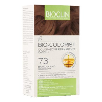 bioclin bio colorist tintura capelli colore 7.3 biondo dorato