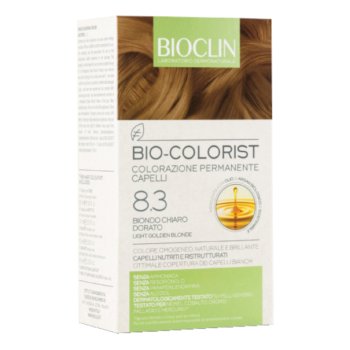 bioclin bio colorist tintura capelli colore 8.3 biondo chiaro dorato