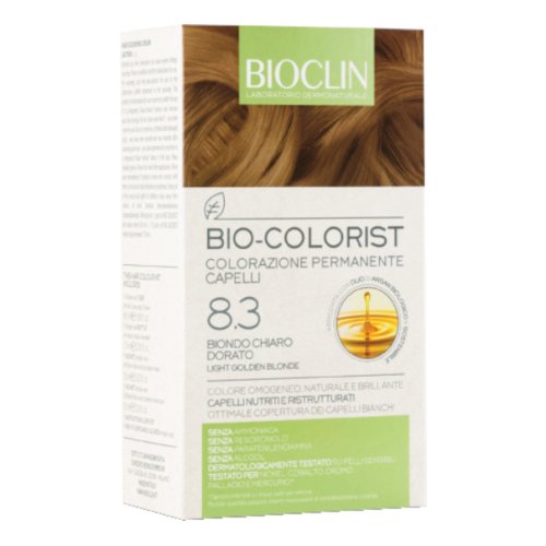 Bioclin Bio Colorist Tintura Capelli Colore 8.3 Biondo Chiaro Dorato