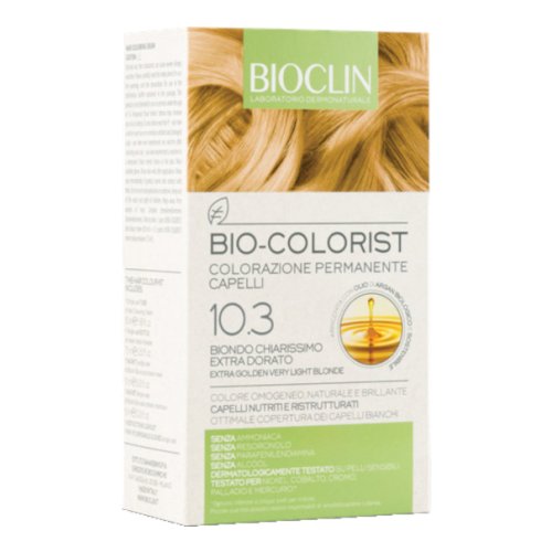 Bioclin Bio Colorist Tintura Capelli Colore 10.3 Biondo Chiarissimo Extra Dorato