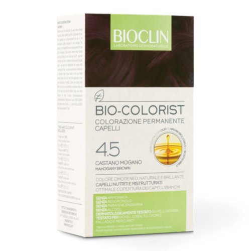 Bioclin Bio Colorist Tintura Capelli Colore 4.5 Castano Mogano